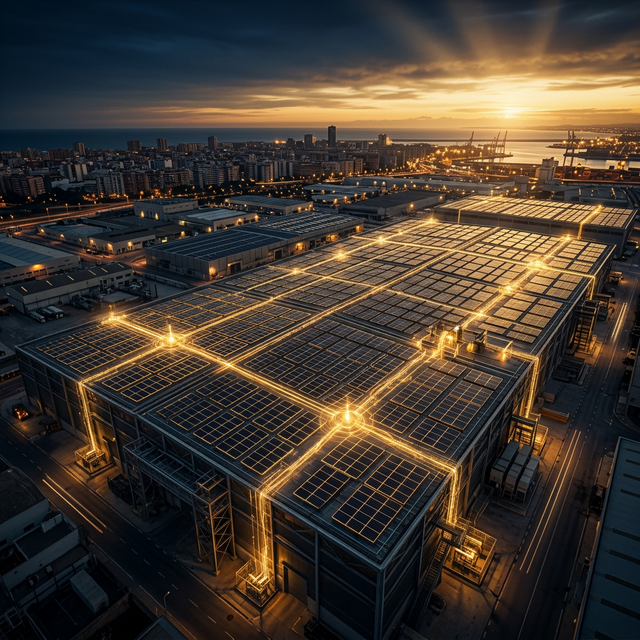 Instalación fotovoltaica industrial Valencia